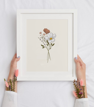 Load image into Gallery viewer, Minimalistic Flower Print

