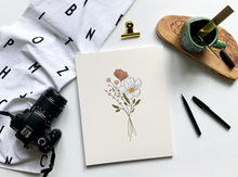 Load image into Gallery viewer, Minimalistic Flower Print
